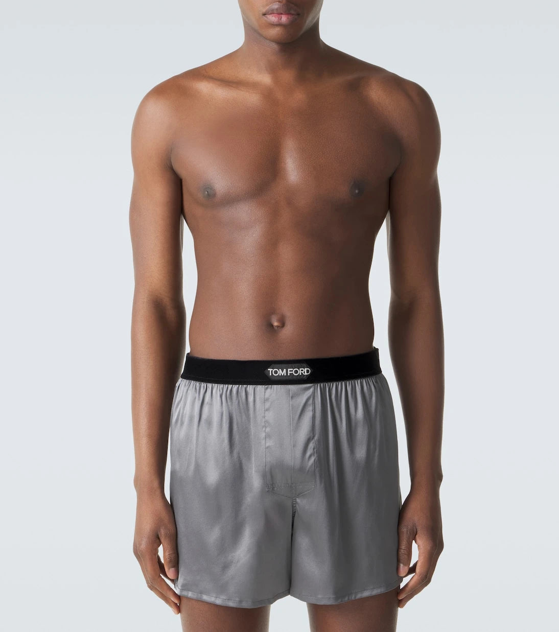 Tom Ford - Logo silk-blend boxer briefs