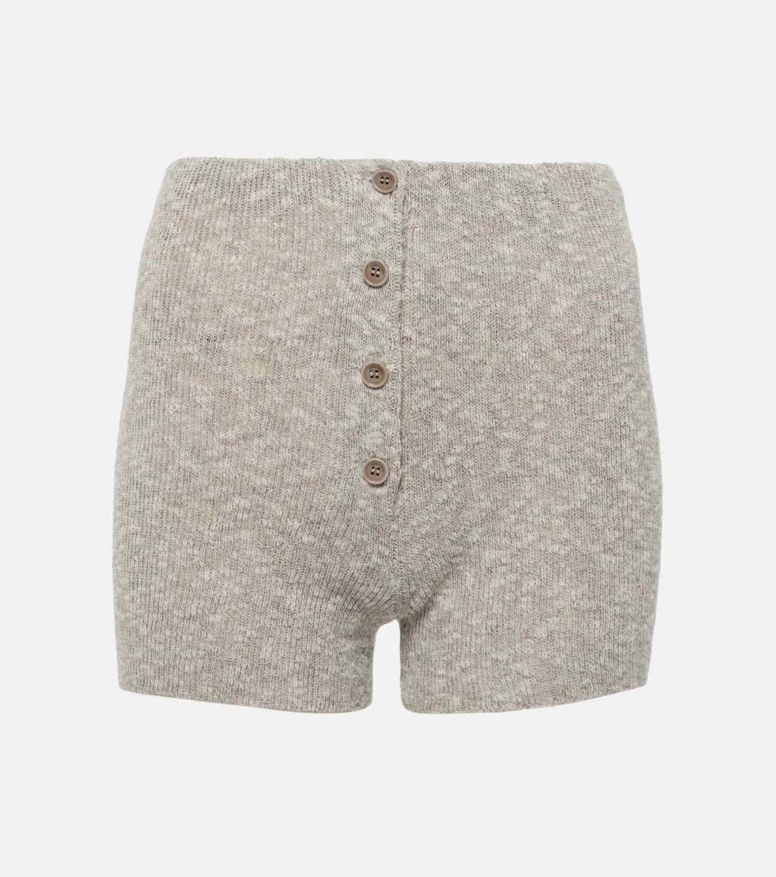Magda Butrym - Knitted linen and cotton shorts