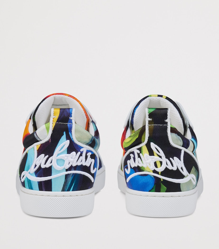 Christian Louboutin Red Fun Louise Junior Sneakers