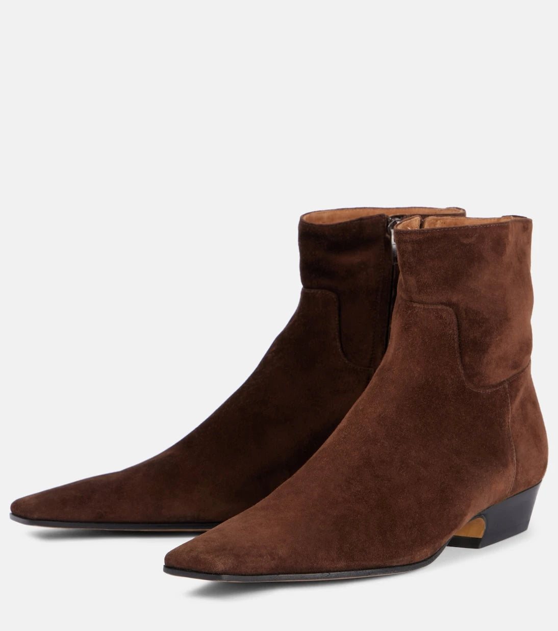 Khaite - Marfa suede Chelsea boots