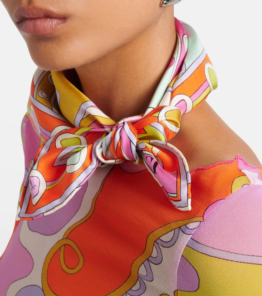 Pucci - Vivara silk twill scarf