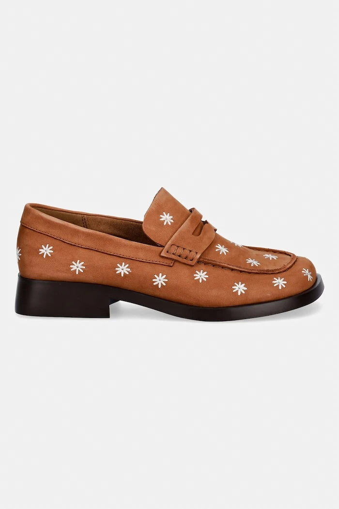 Велурени мокасини Camper Donna