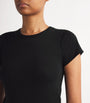 ÉTERNE Black Cotton-Modal Baby T-Shirt
