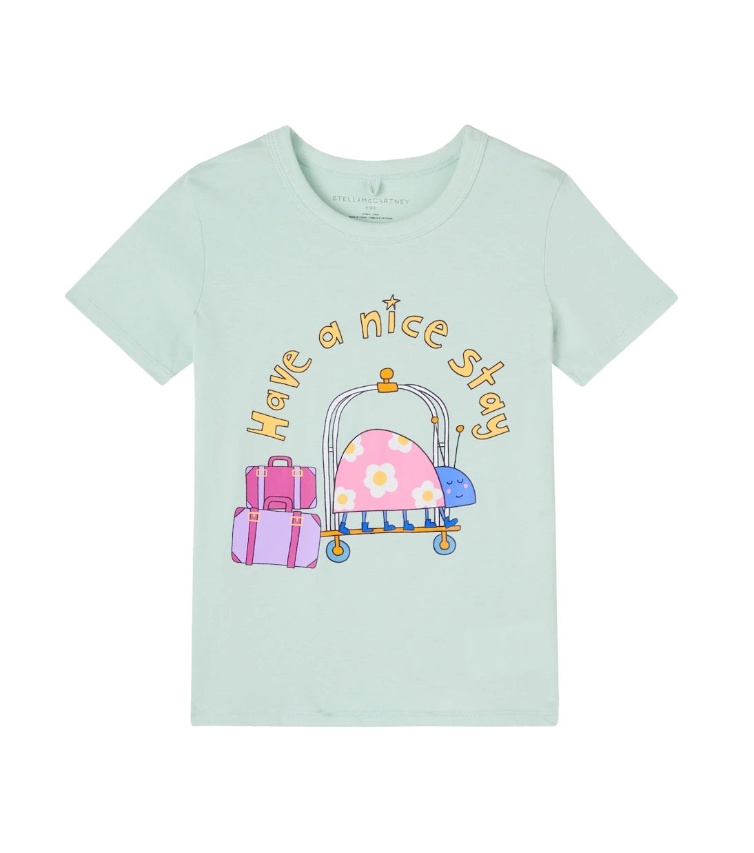 Stella McCartney Kids - Printed cotton jersey T-shirt
