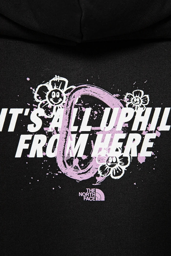 The North Face GRAPHIC RELAXED HOODIE Çocuk Pamuklu Sweatshirt