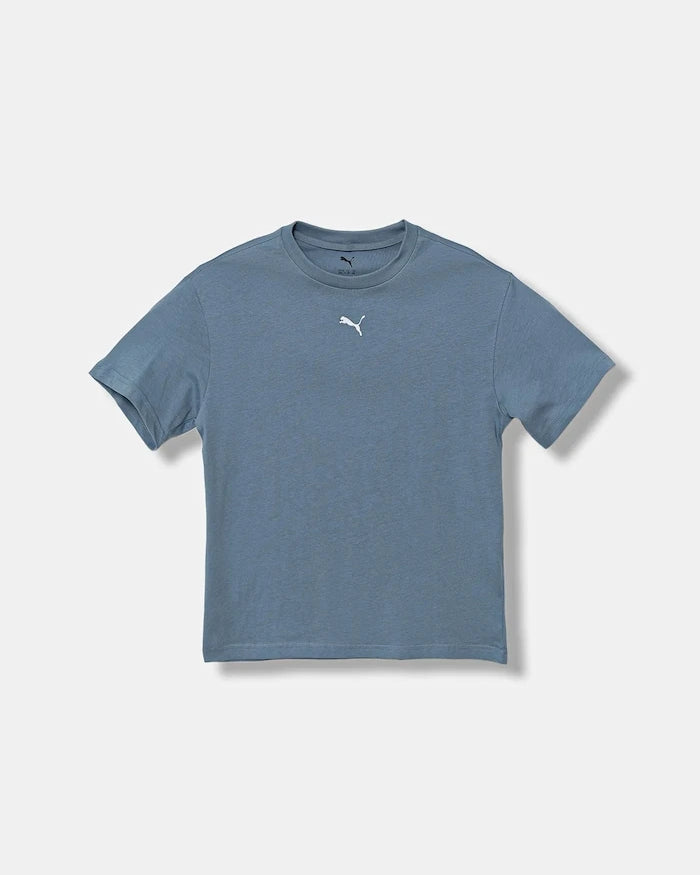 Puma ESS Boxy Tee G Çocuk Pamuklu Tişört