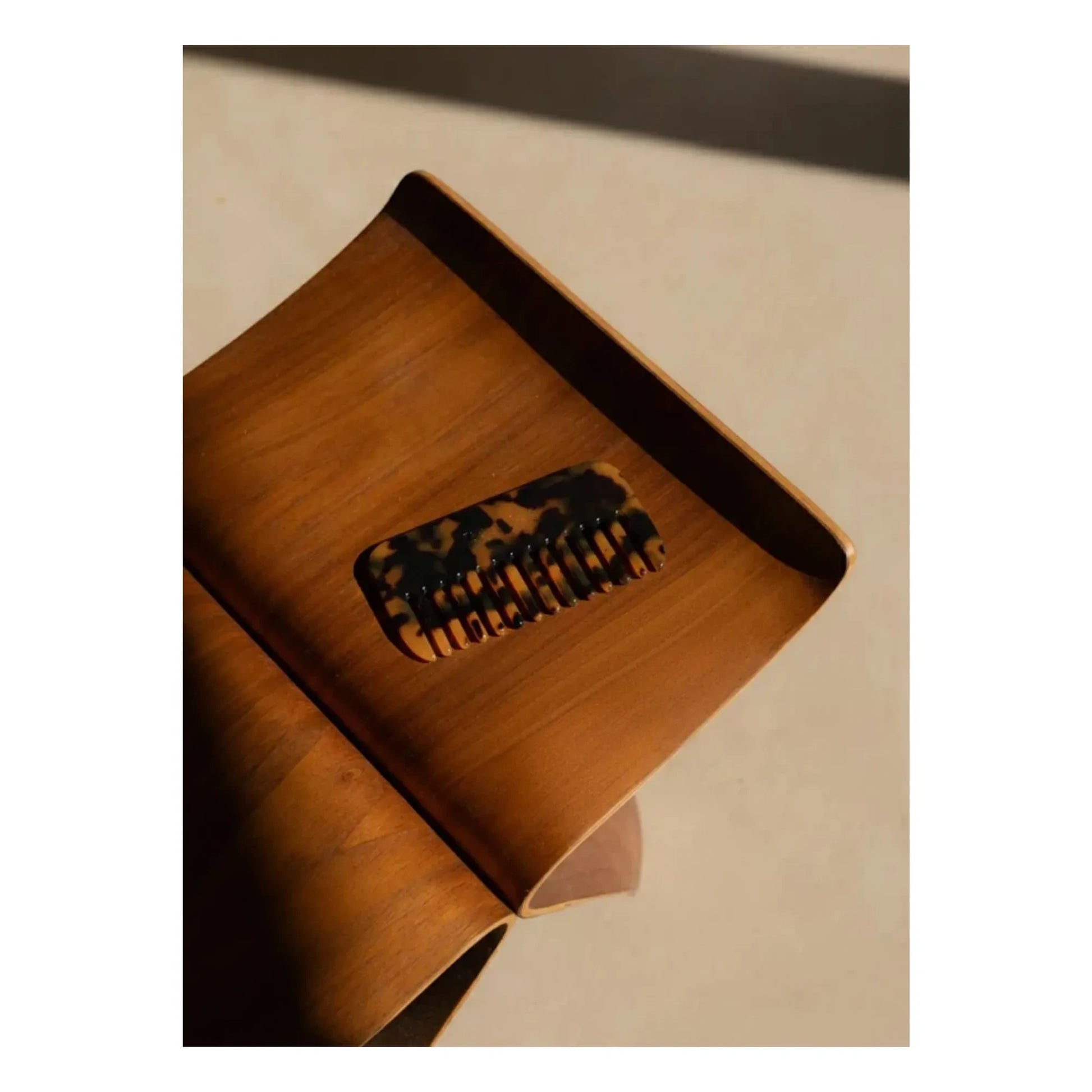 Peignée - Travel comb - Panthère