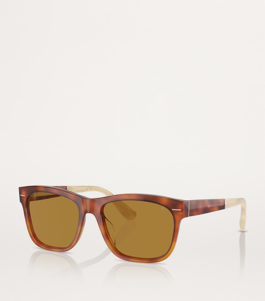 Brunello Cucinelli Brown Acetate BC4003S Sunglasses
