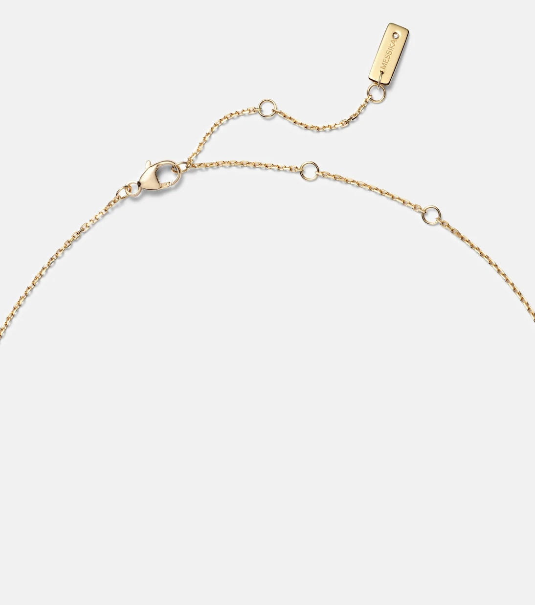 Messika - Baby Move 18kt gold necklace with diamonds