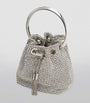 Silver Micro Bon Bon Top-Handle Bag