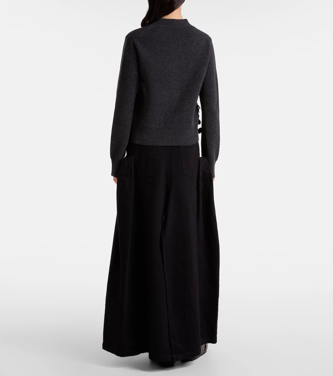 Sacai - Sequined wool cardigan