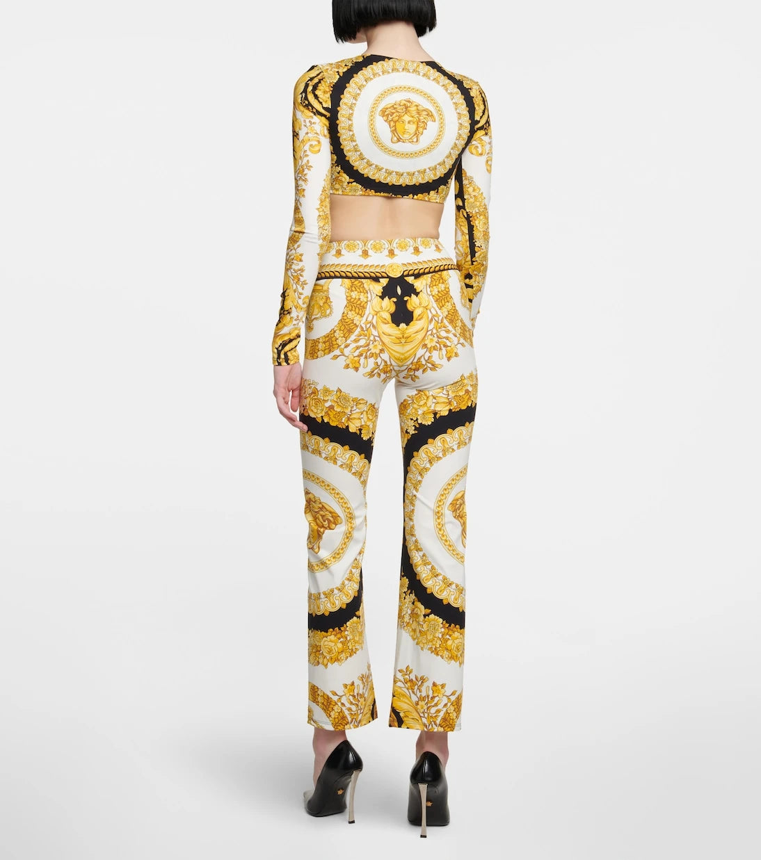 Versace - Barocco crop top