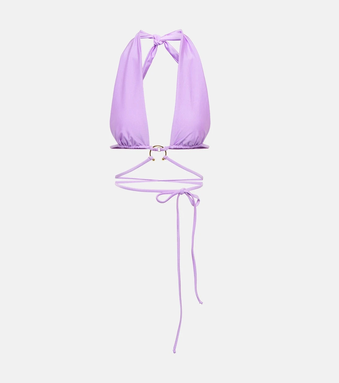 Same - Pierced wrap bikini top
