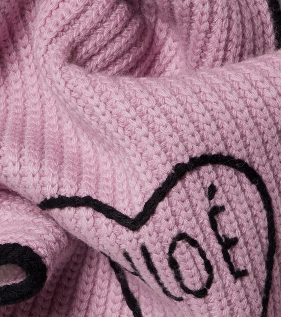 Chloé - Chloé Encœur wool and cashmere scarf