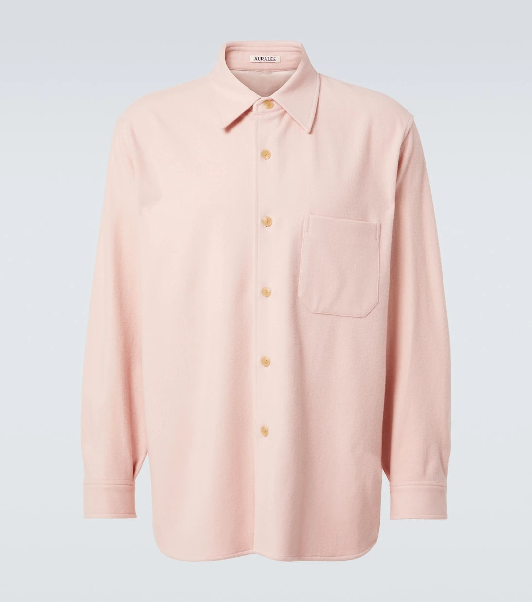 Auralee - Wool flannel overshirt