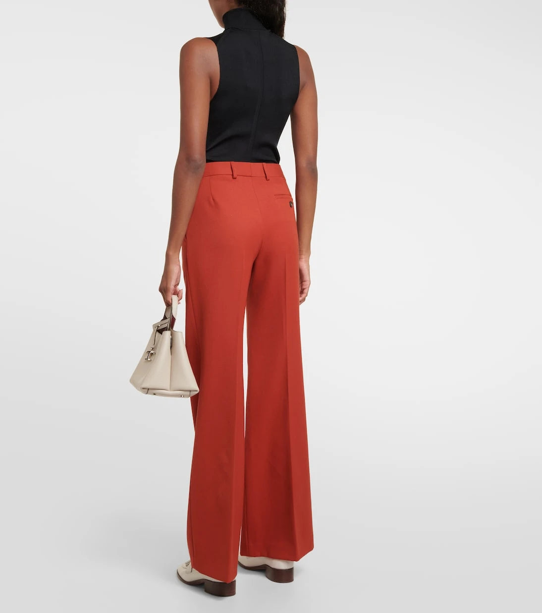 Tod's - Wool crêpe wide-leg pants
