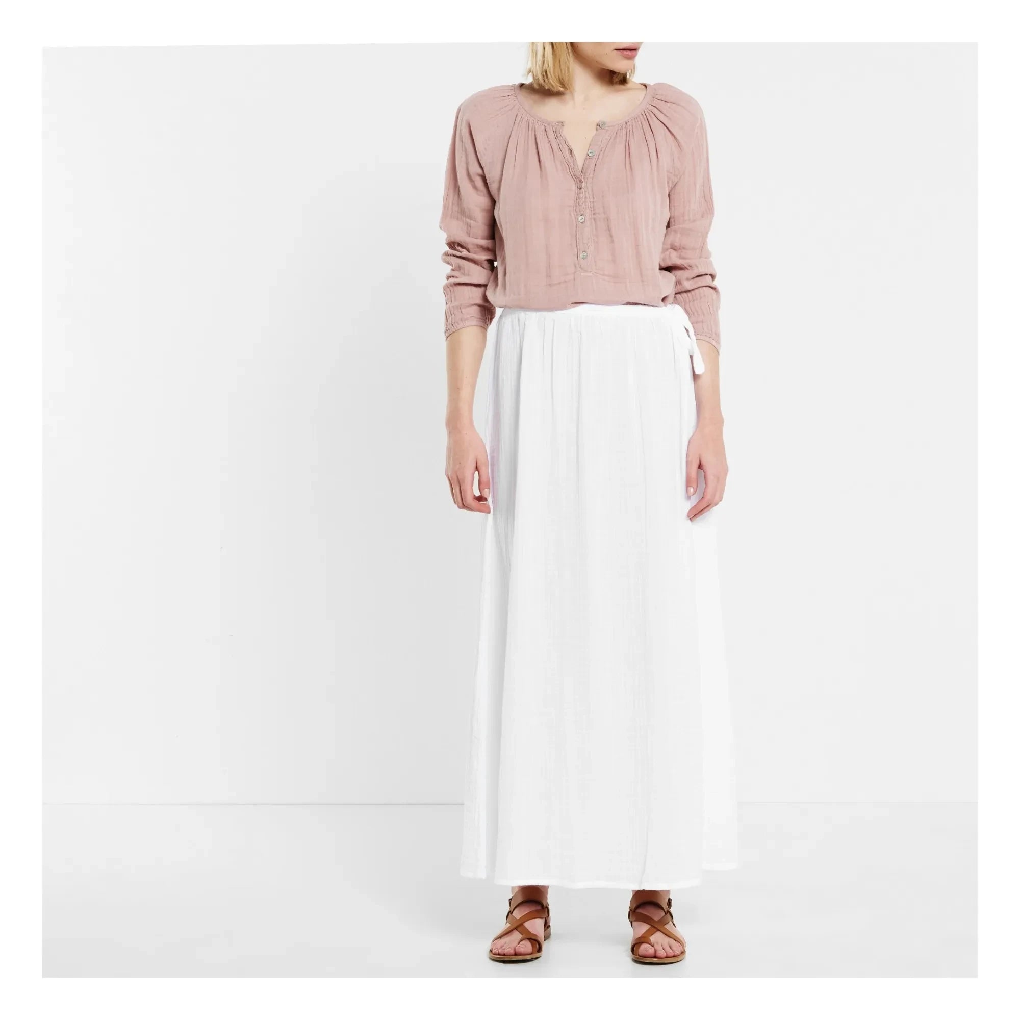 Numero 74 - Naia Long Sleeve Blouse - Women's Collection Dusty Pink | Dusty Pink S007
