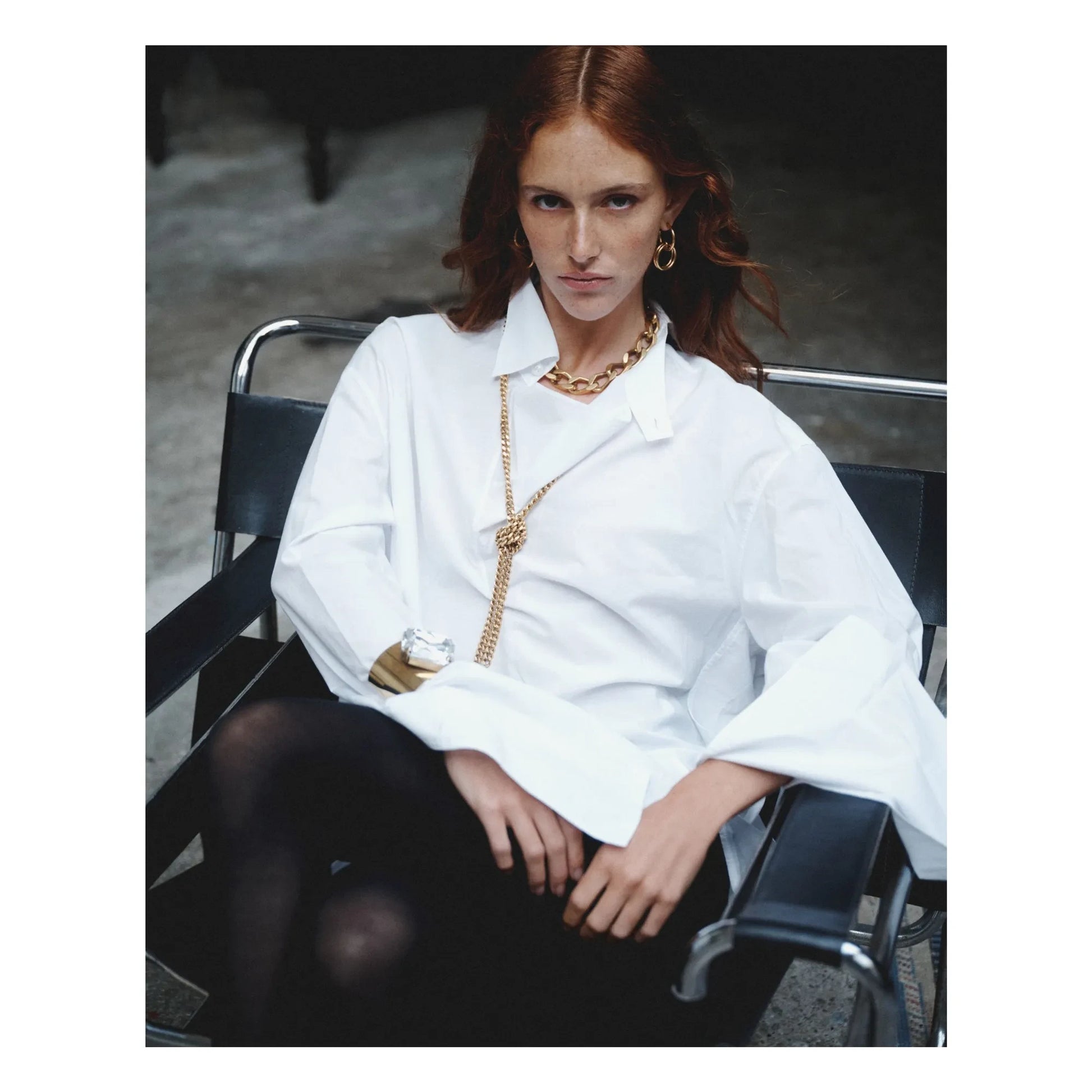 Perrine Taverniti - Picpus long necklace | Gold