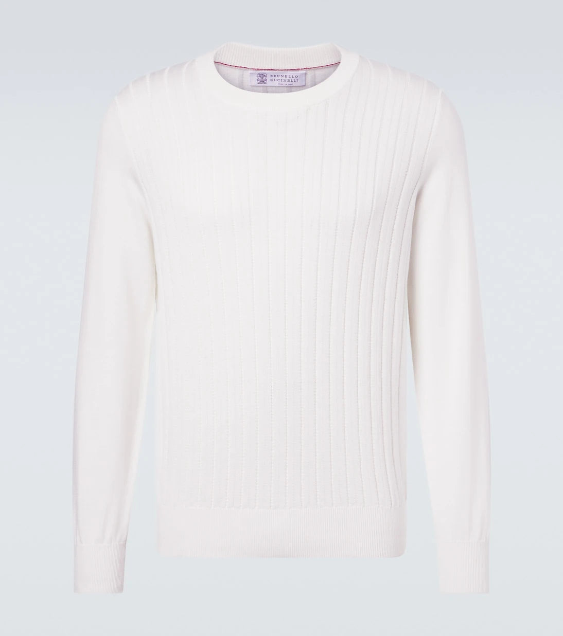Brunello Cucinelli - Ribbed-knit cotton sweater
