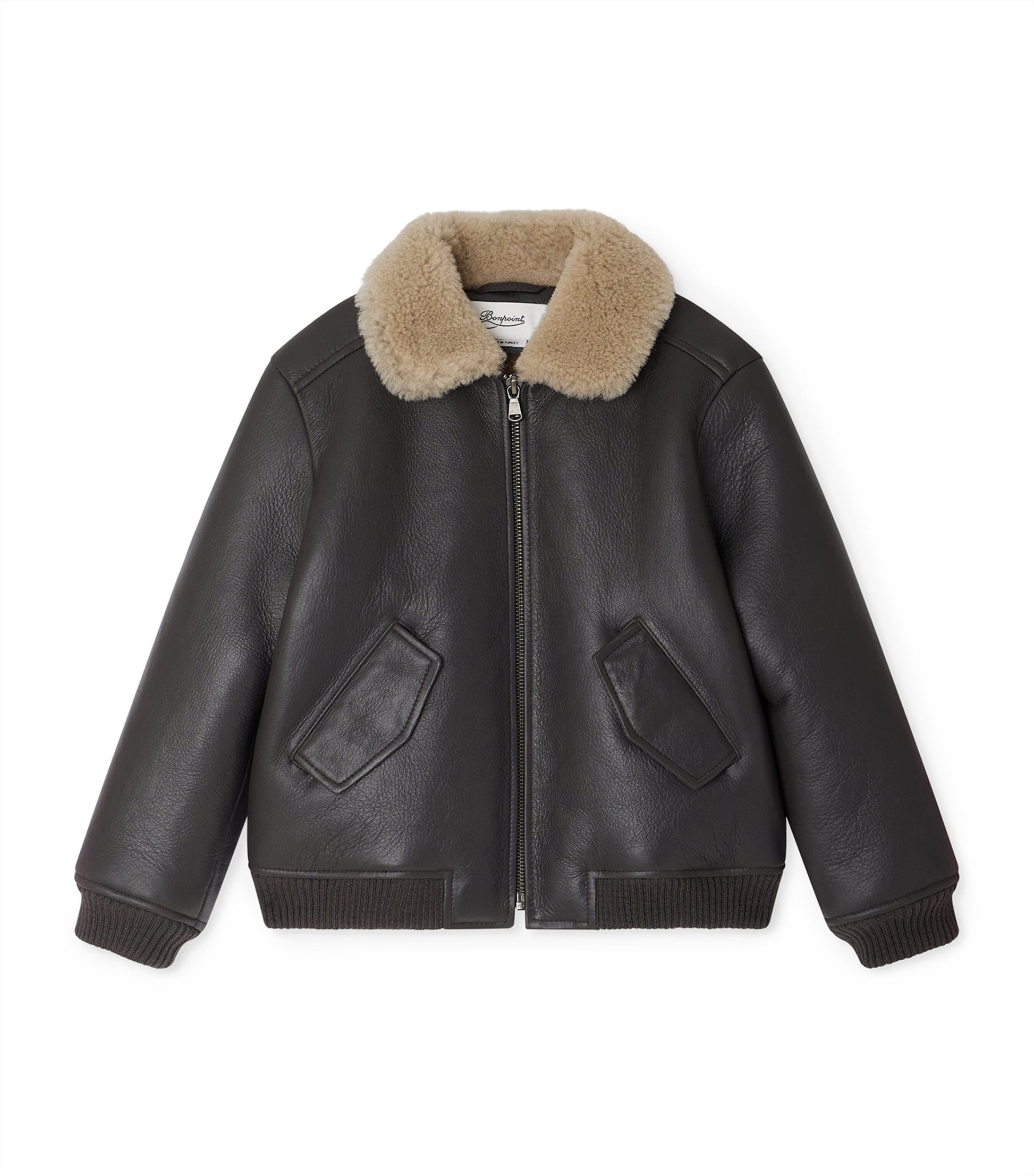 Leather Aviator Jacket (4-8 Years)