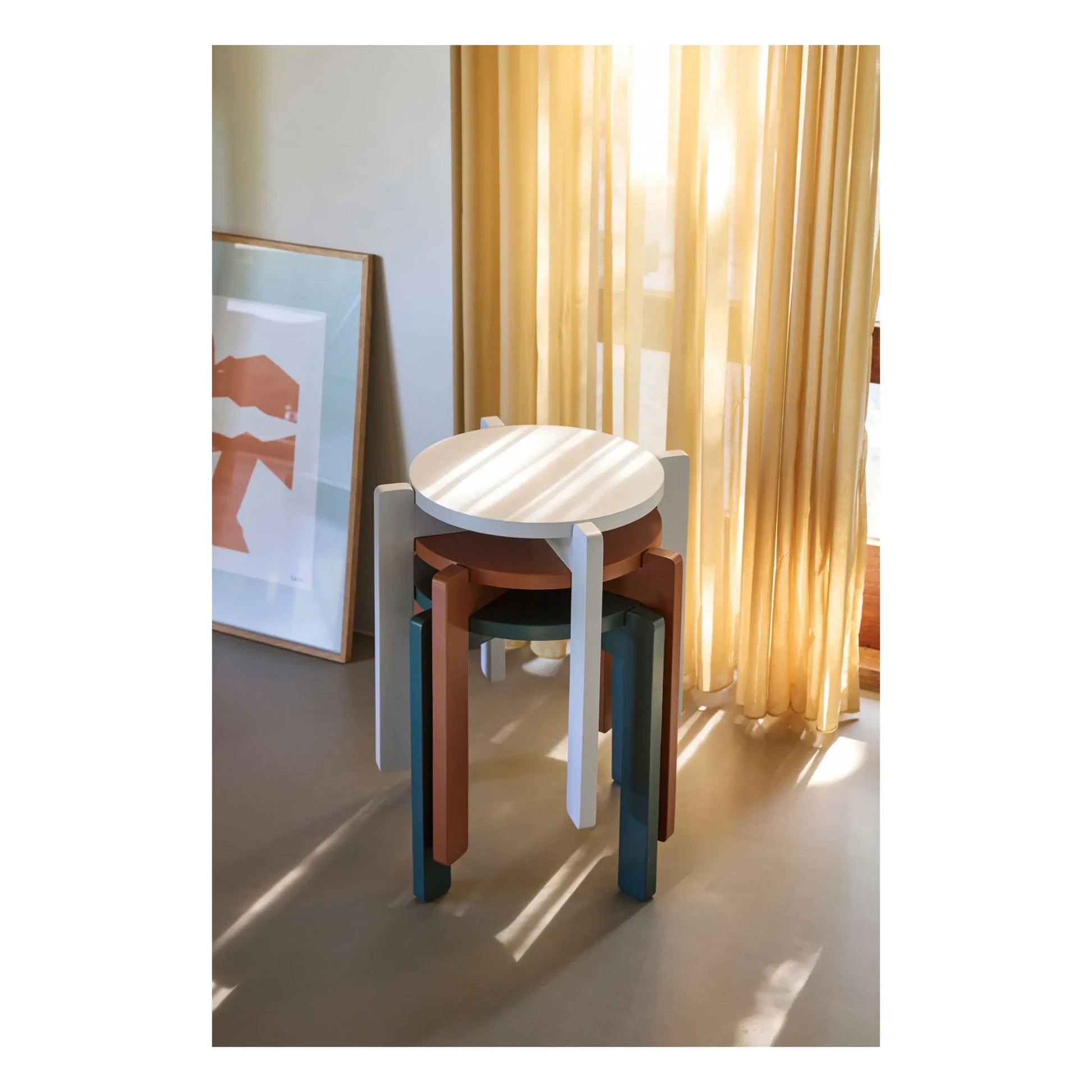 Hübsch - Always stool | Orange