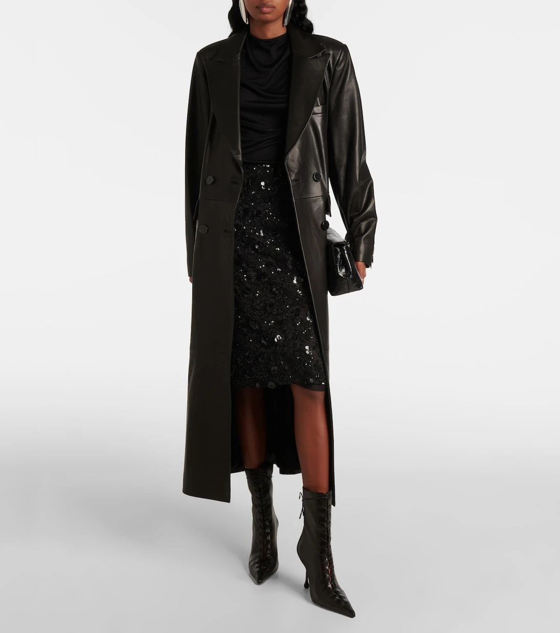 Jimmy Choo - Scarlett 95 leather lace-up boots