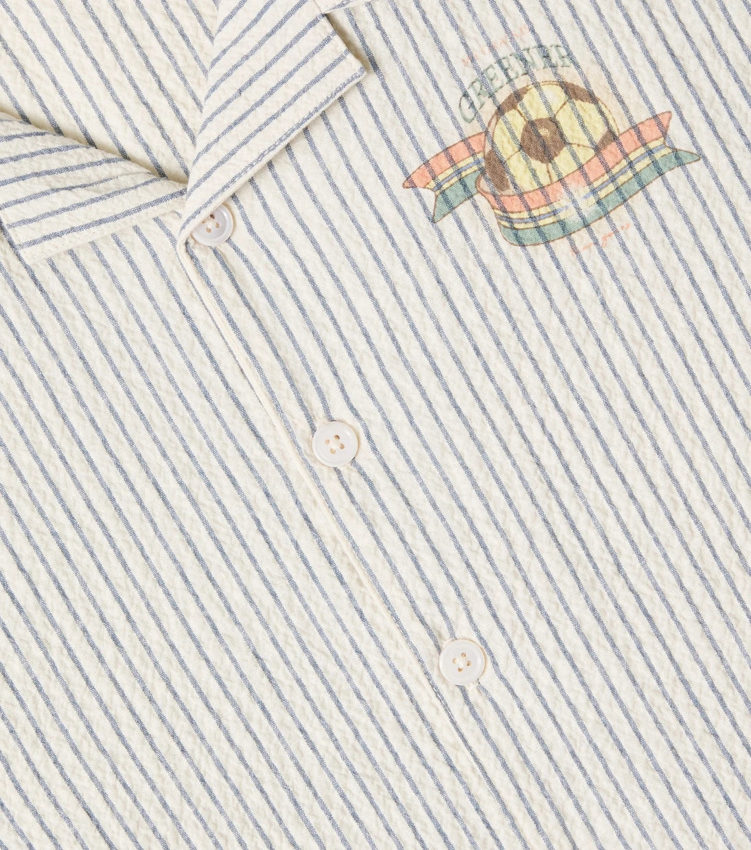 Konges Sløjd - Elliot striped cotton shirt
