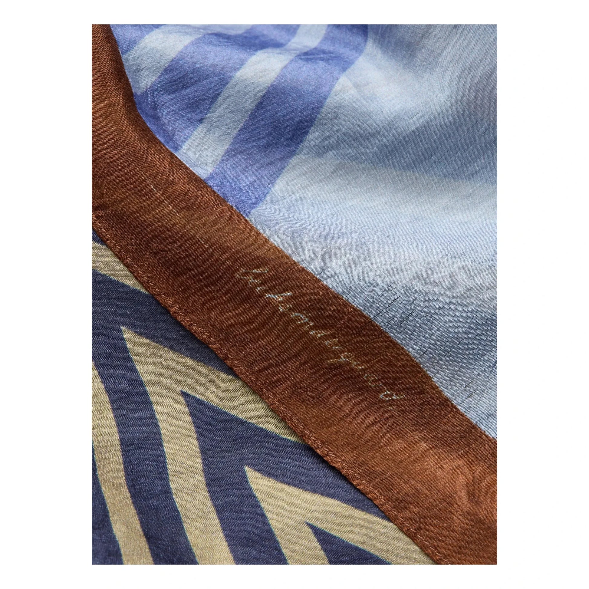 Becksöndergaard - Graphilia Taby Silk Scarf | Blue