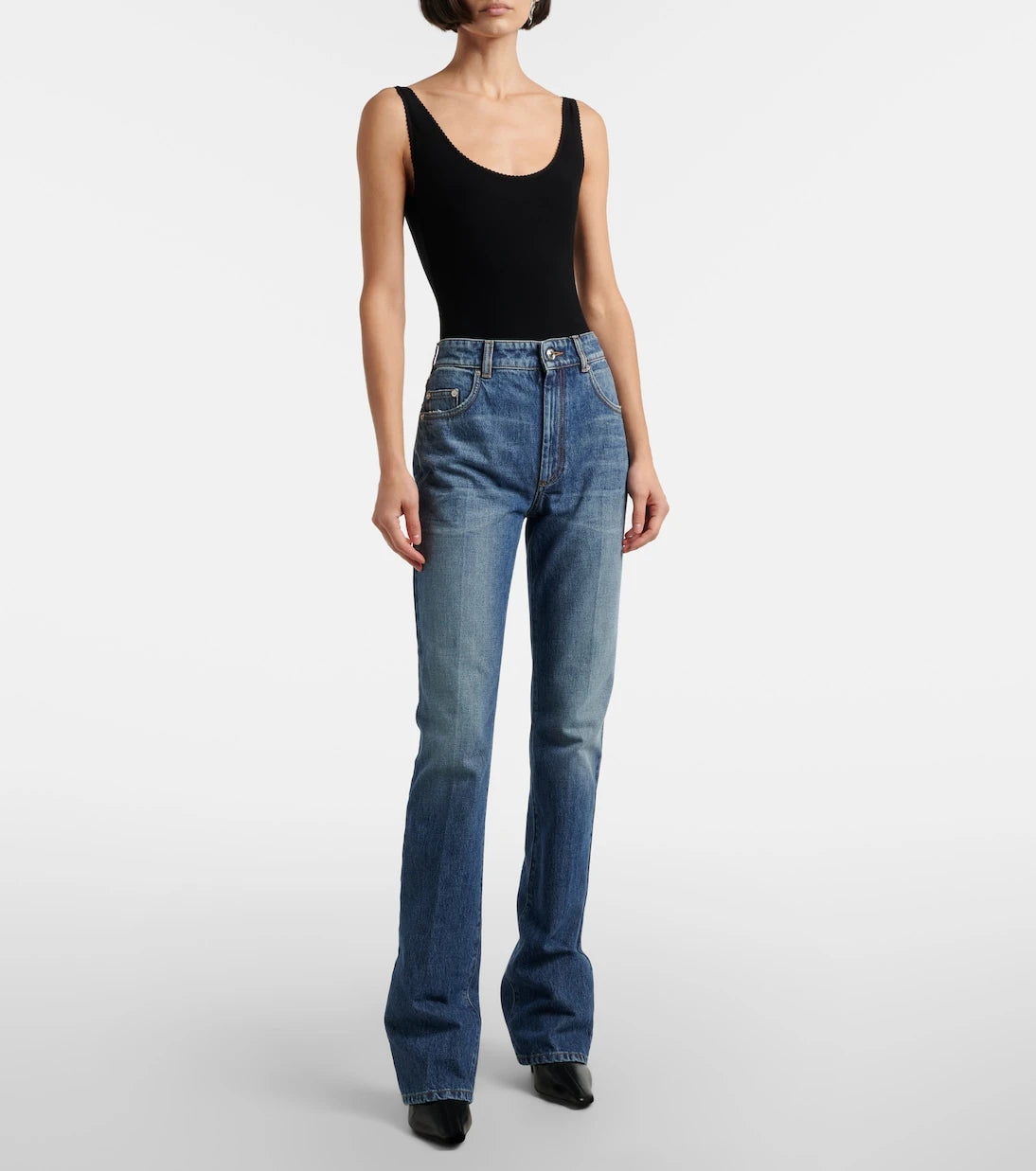 Sportmax - Mid-rise slim jeans