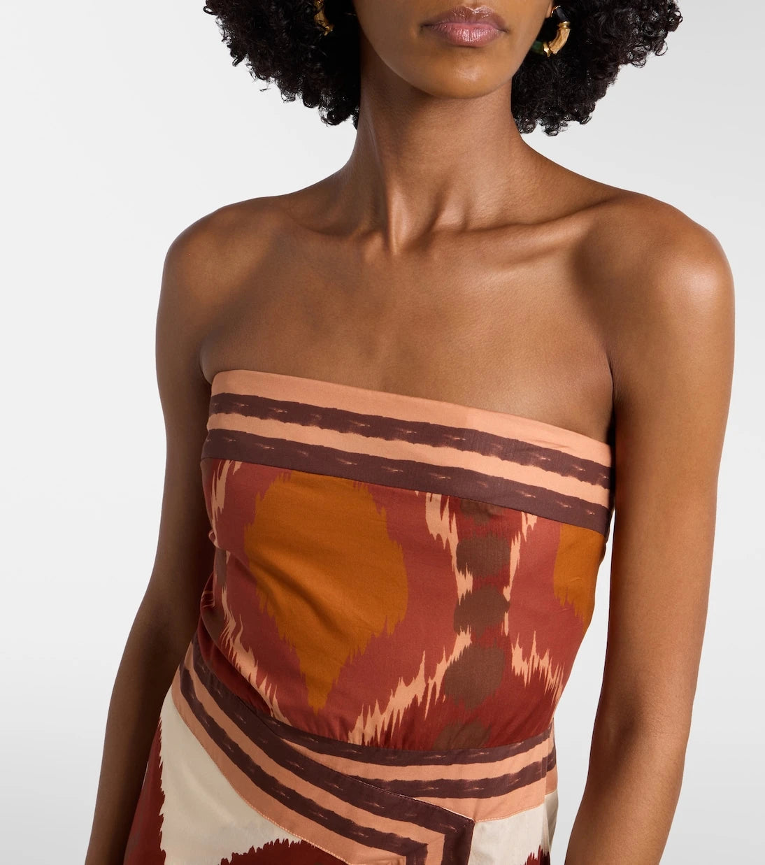 Johanna Ortiz - Printed cotton wrap dress