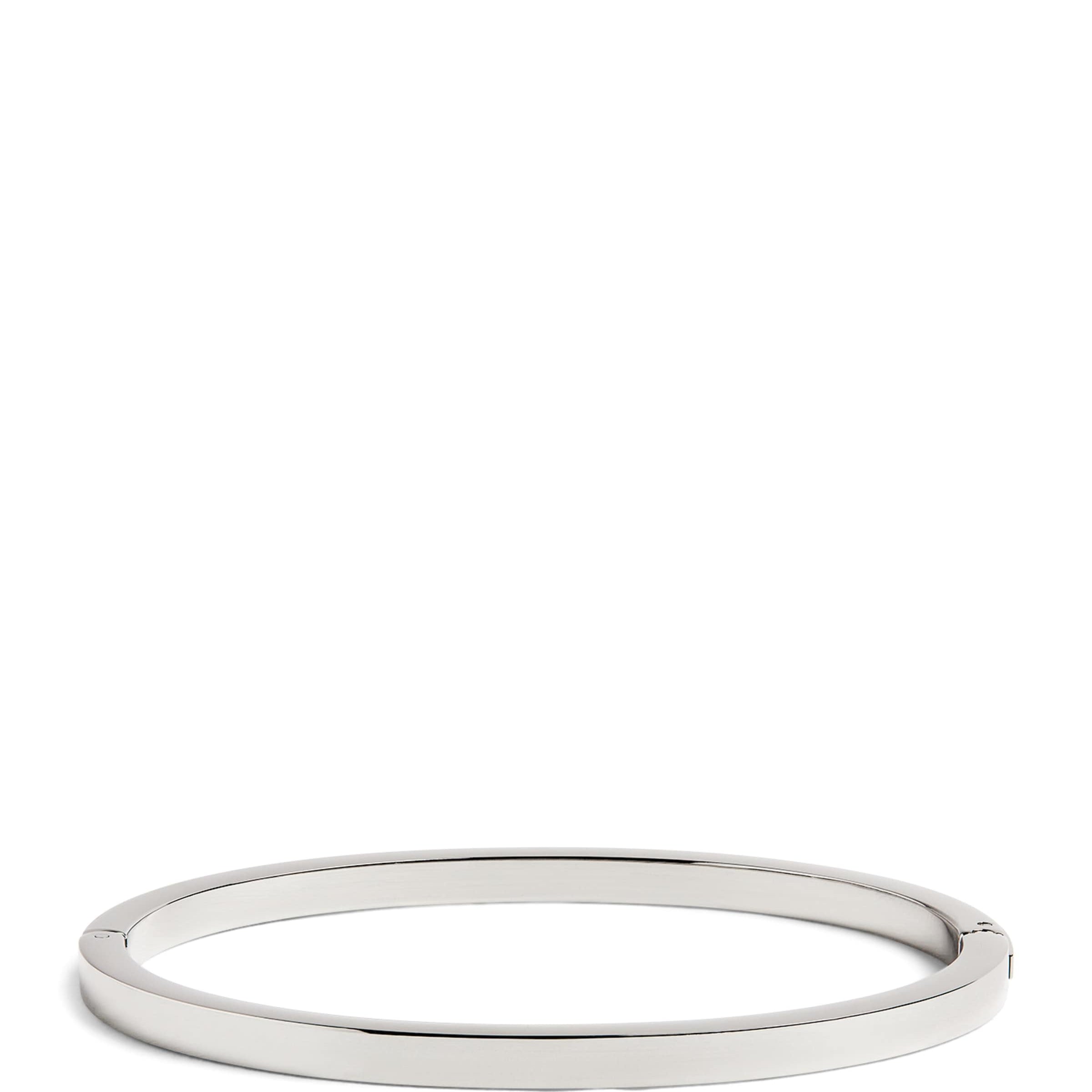 Silver-Plated Simplicity Bangle