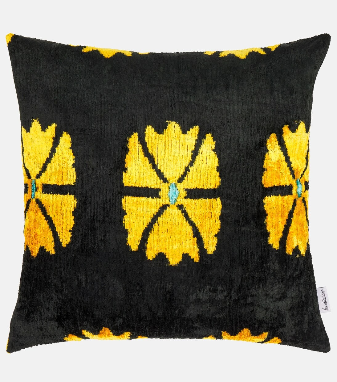Les-Ottomans - Silk and cotton cushion