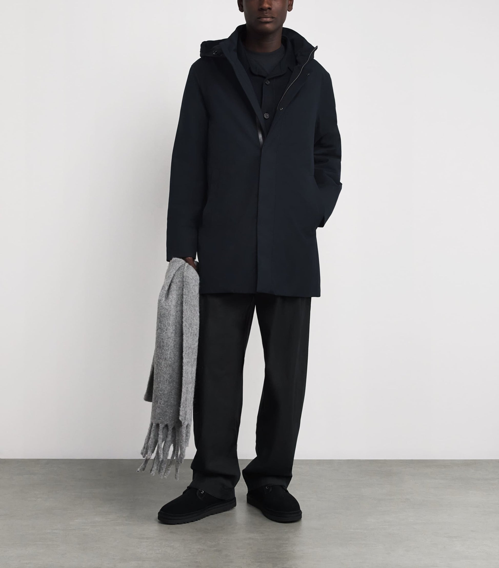 Mackage Navy Down 2-in-1 Roland Parka Coat