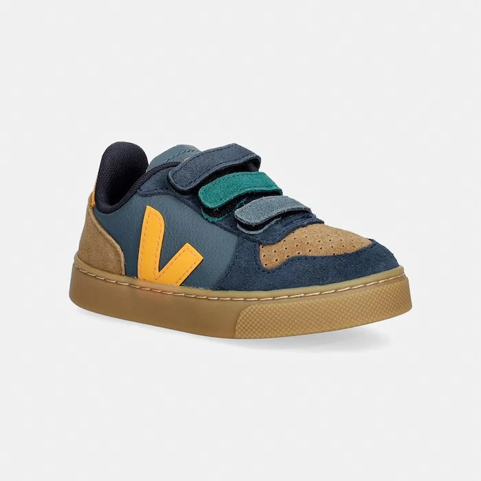Veja Small V-10 маратонки за деца от кожа
