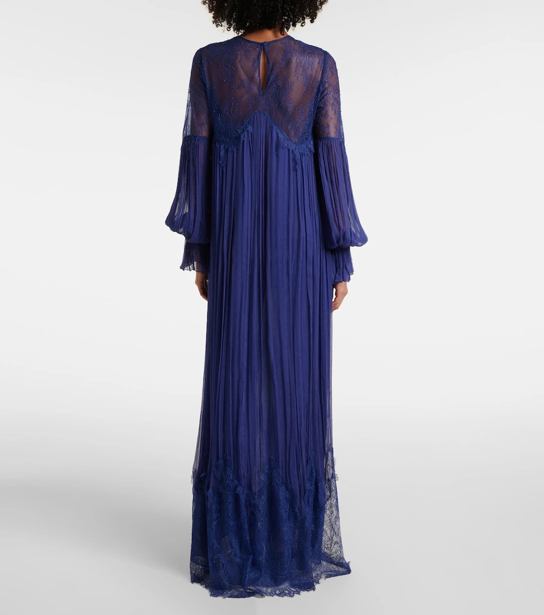 Costarellos - Renia chantilly lace gown