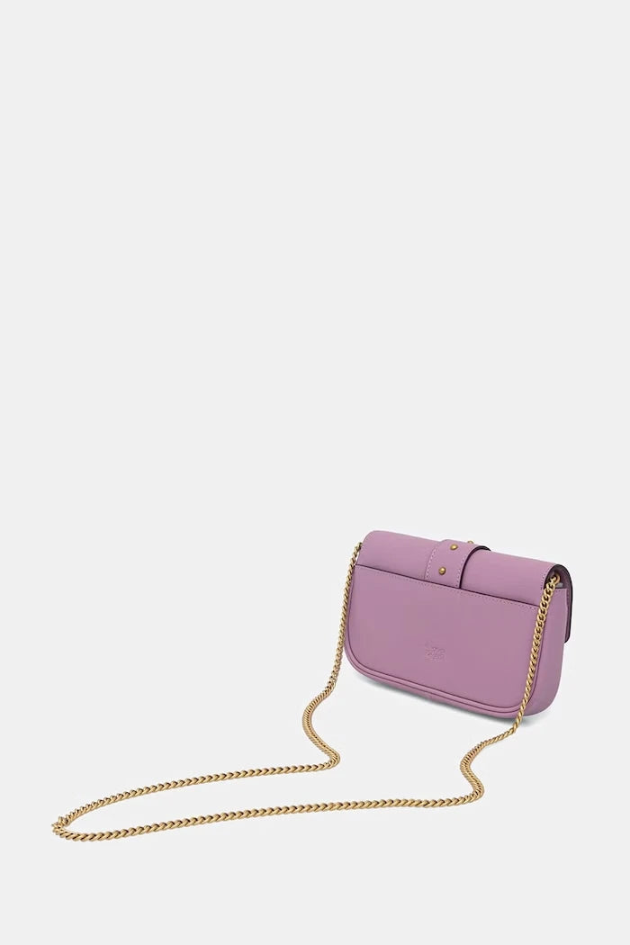 Pinko kadın deri crossbody çanta