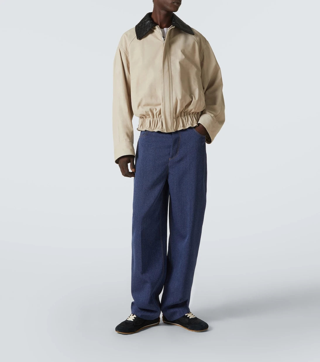 Bottega Veneta - Orbit Flash suede-trimmed sneakers