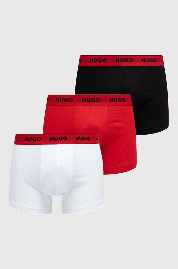 HUGO Boxer Külot (3 Çift) TRUNK TRIPLET PACK