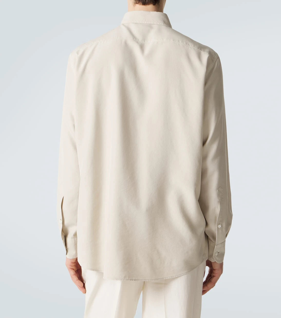Zegna - قميص حريري