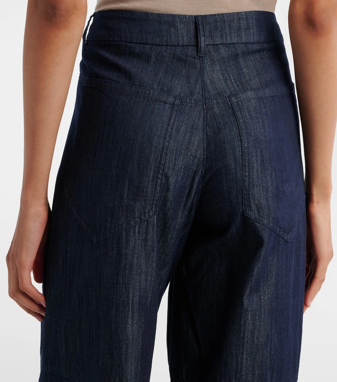 'S Max Mara - Mid-rise barrel-leg jeans