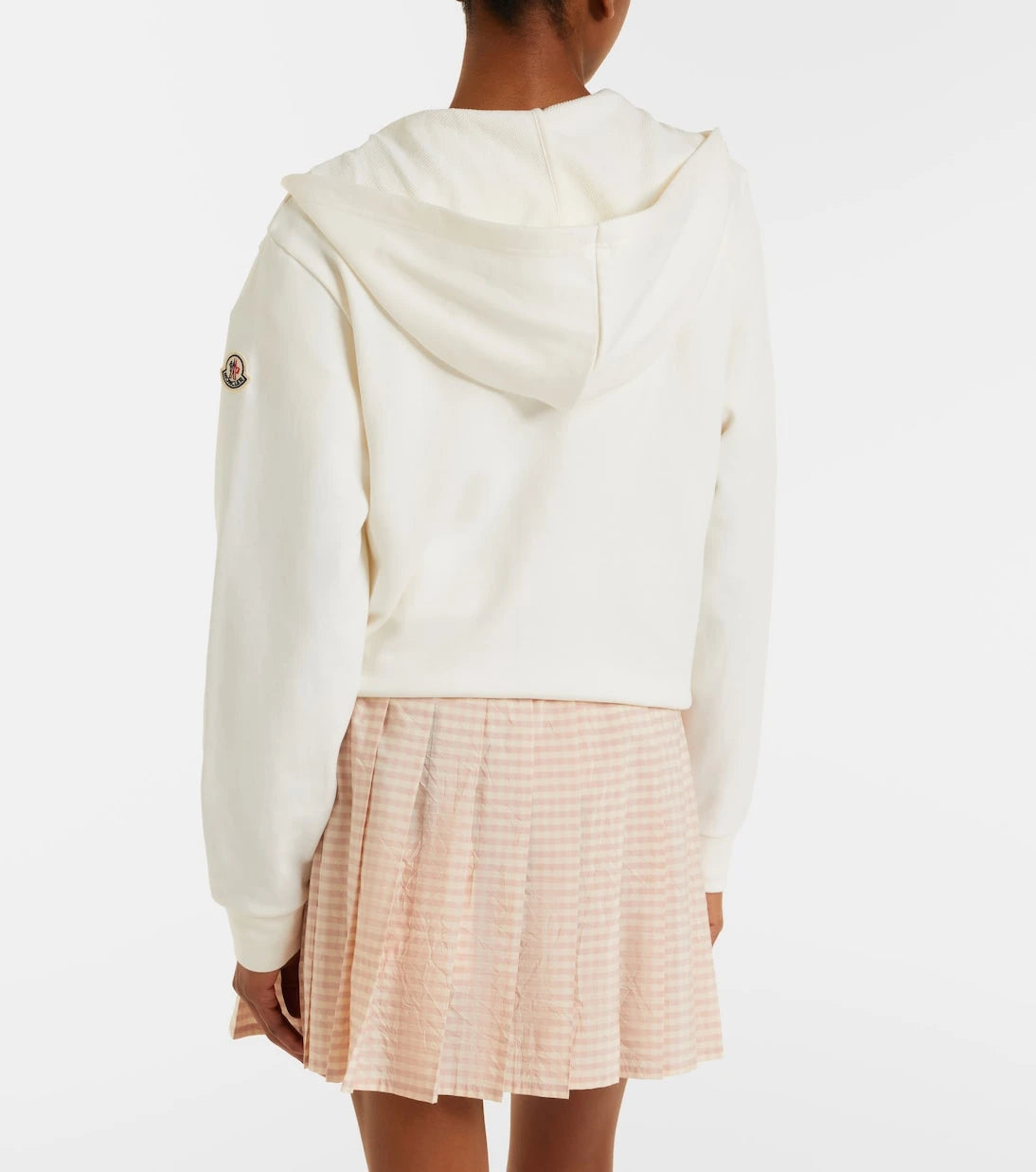 Moncler - Cotton-blend zip-up hoodie