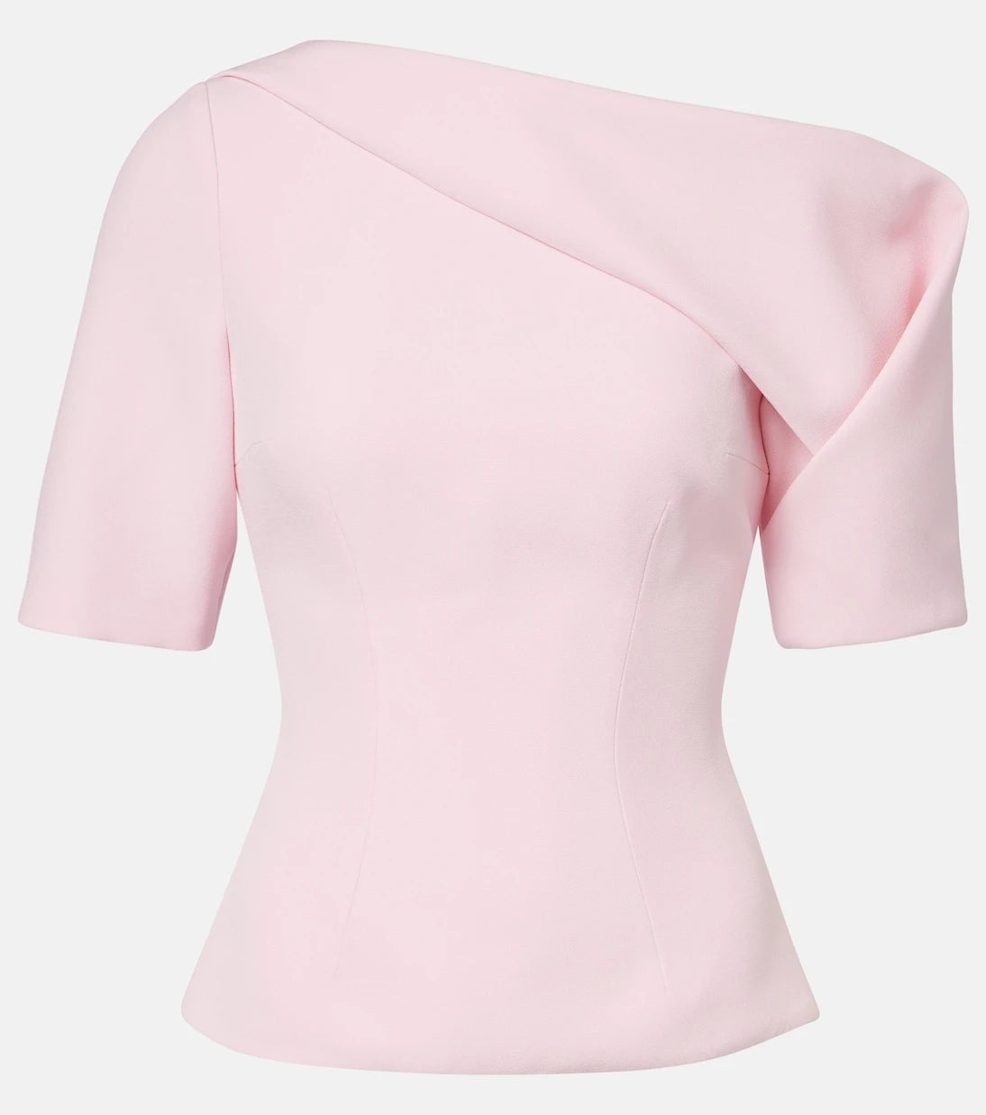 Safiyaa - Marley draped crêpe top