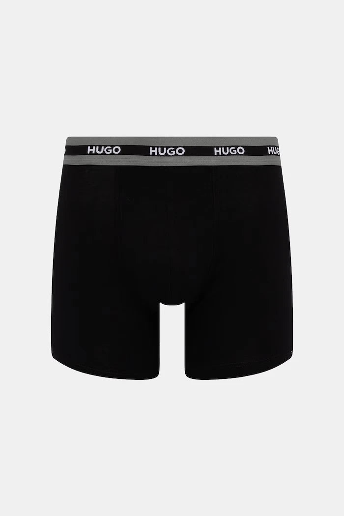 HUGO erkek pamuk elastan boxer BOXERBR TRIPL PLANET