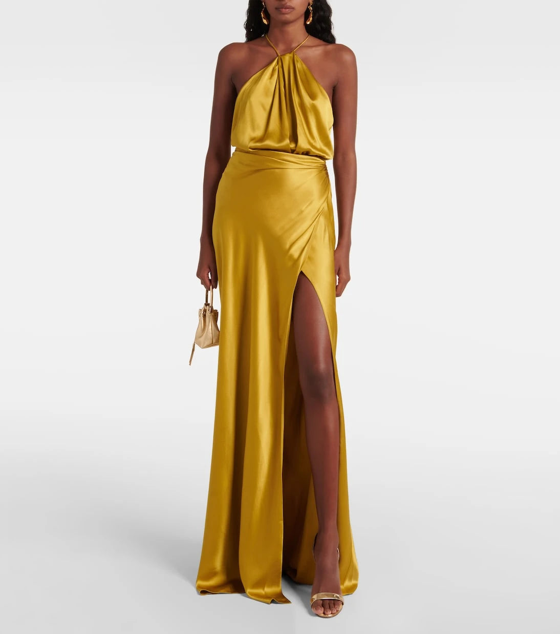 The Sei - Draped silk gown