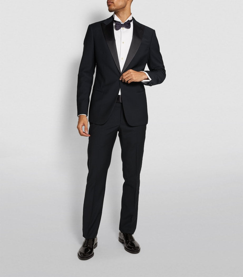 Silk-Trimmed Tuxedo Suit