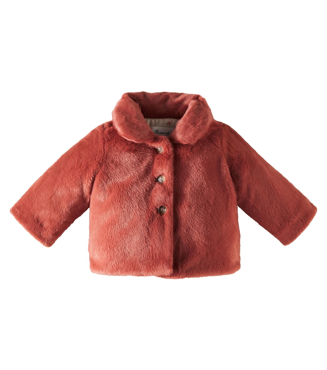 Bonpoint - Baby Douceur faux fur coat