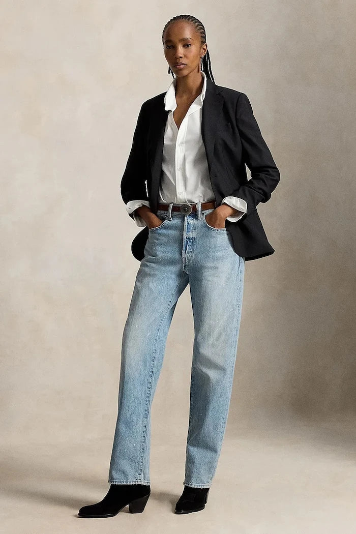Polo Ralph Lauren дънки relaxed fit дамски