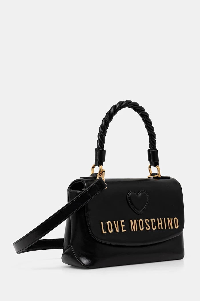 Love Moschino kadın deri crossbody çanta