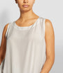 Silk Shell Top WHITE