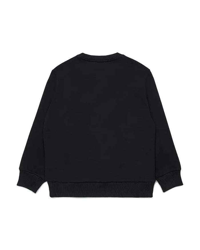 Pamuklu çocuk sweatshirt Diesel SVALE OVER SWEAT-SHIRT